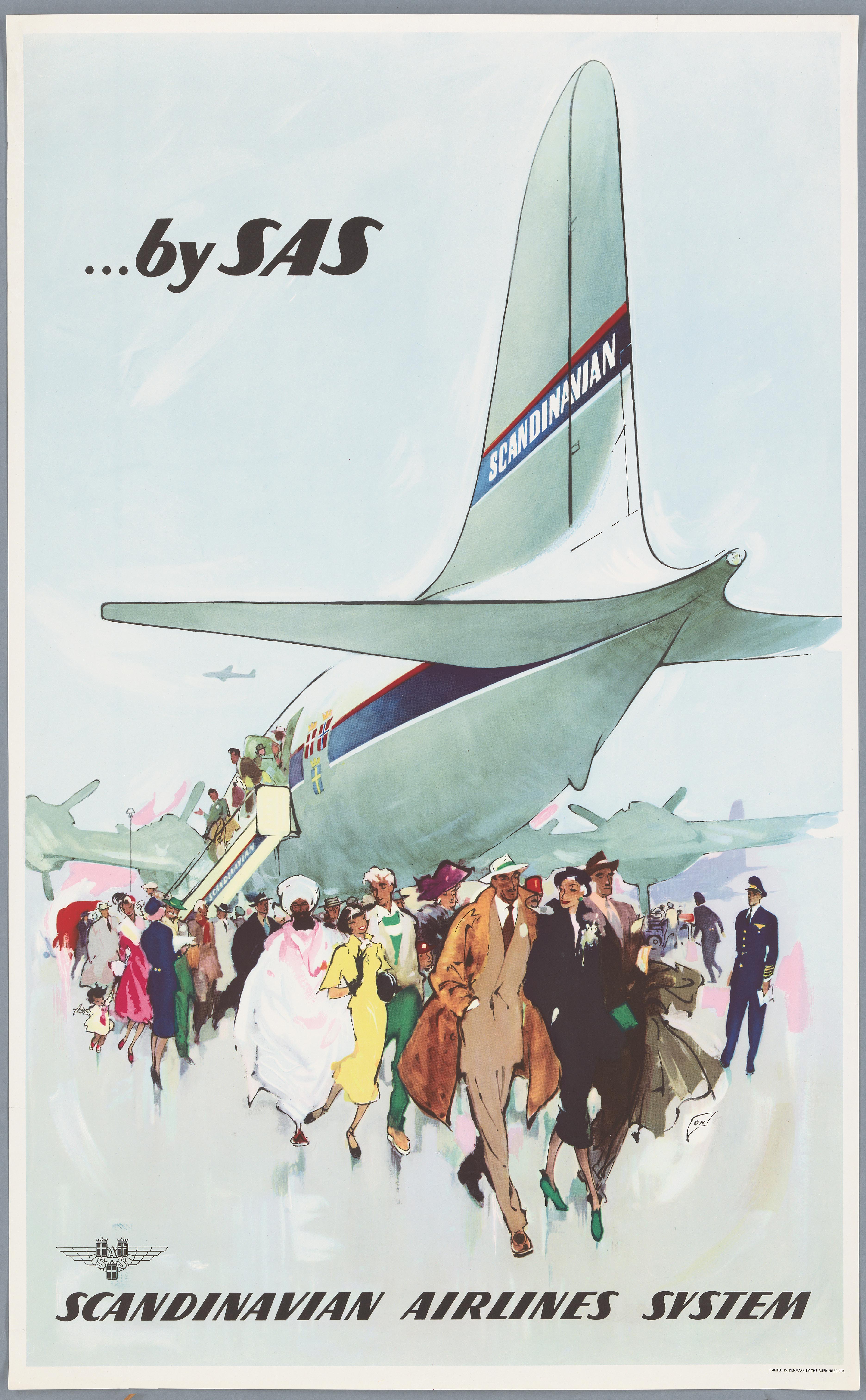 Plakat fra 1950erne